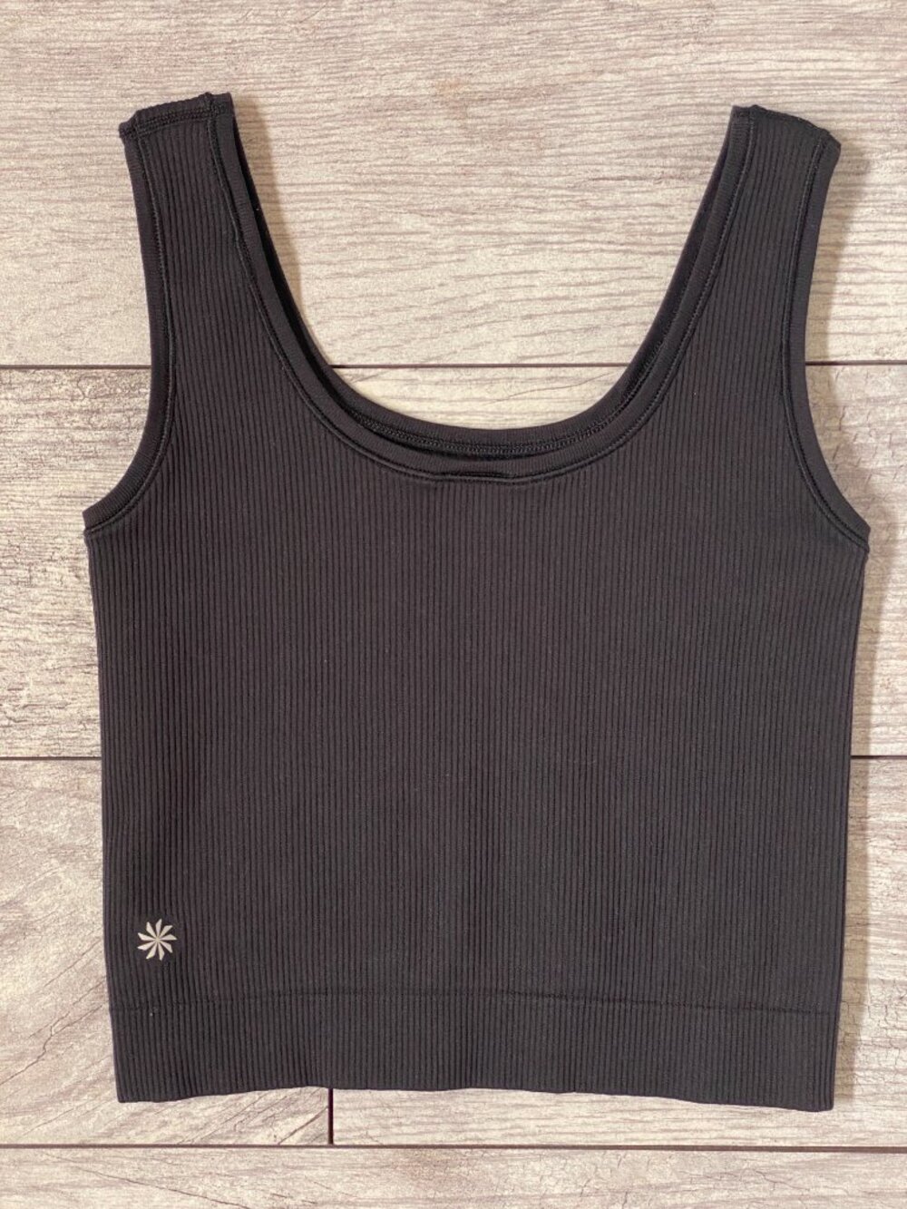Athleta Girl Rise Above Ribbed Crop Tank - Picture 2 of 5